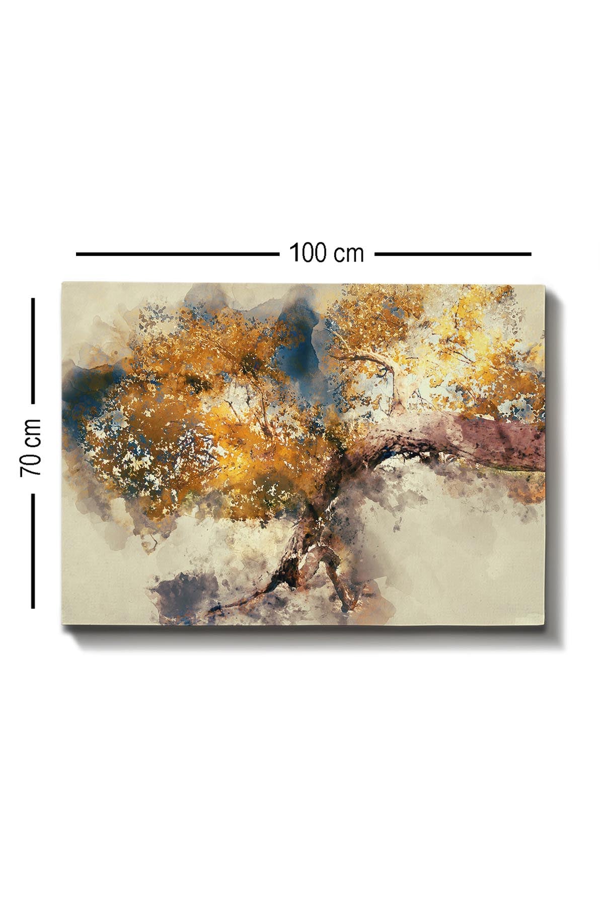 Kanvas Tablo (70 x 100) Bild - Mehrfarbig in Mehrfarbig präsentiert im Onlineshop von KAQTU Design AG. Bild ist von Wallity