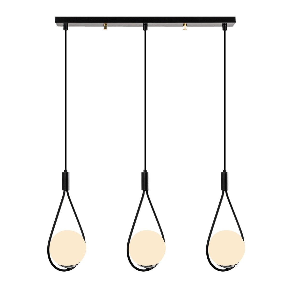 Mudoni Pendellampe - Schwarz in Schwarz präsentiert im Onlineshop von KAQTU Design AG. Pendelleuchte ist von Opviq