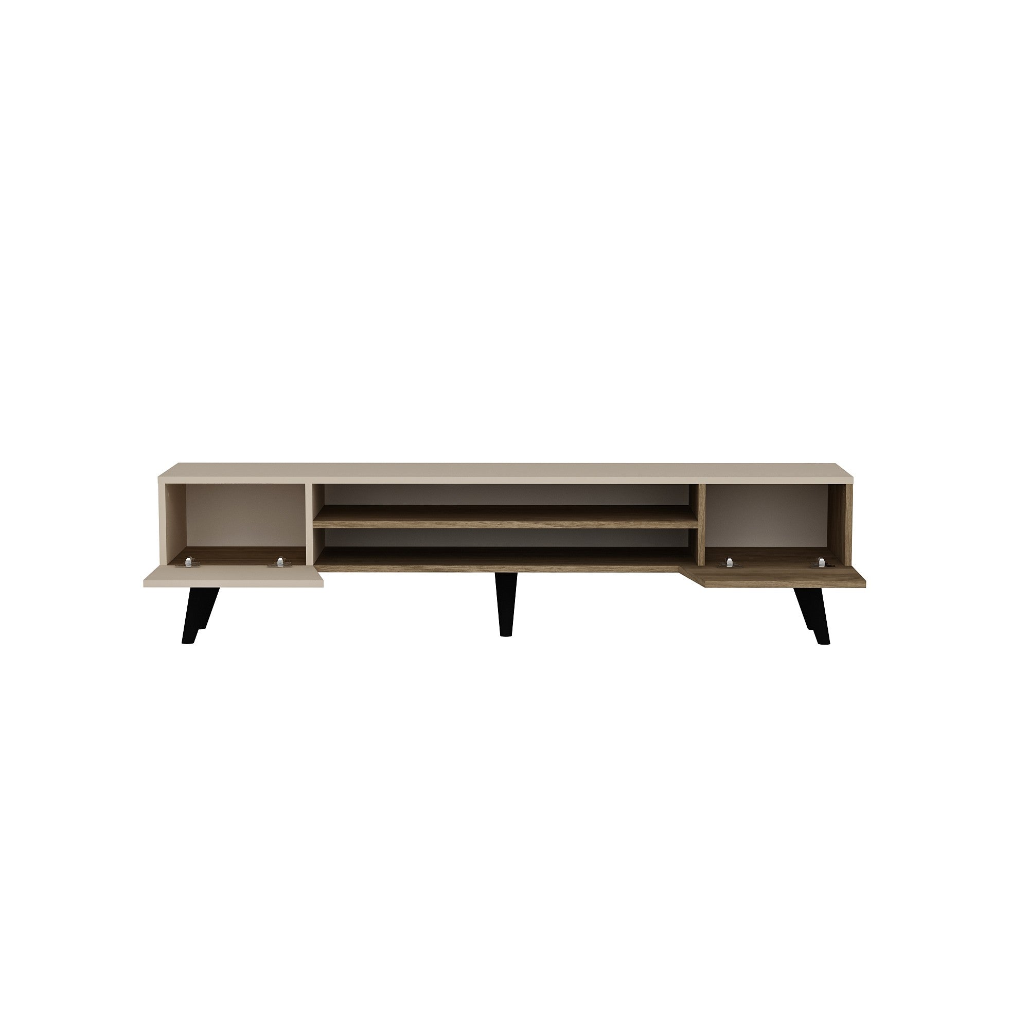 Clark in Walnuss
 Beige präsentiert im Onlineshop von KAQTU Design AG. Sideboard ist von Hanah Home