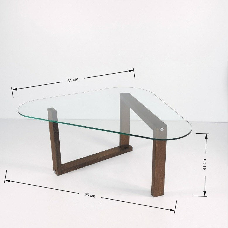 Cam Orta Sehpa Sofatisch - Walnuss in Walnuss präsentiert im Onlineshop von KAQTU Design AG. Couchtisch ist von Hanah Home