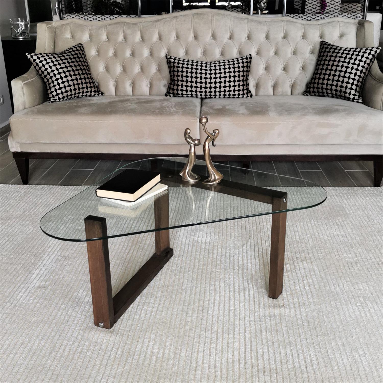 Cam Orta Sehpa S302 in Walnuss präsentiert im Onlineshop von KAQTU Design AG. Beistelltisch ist von Hanah Home