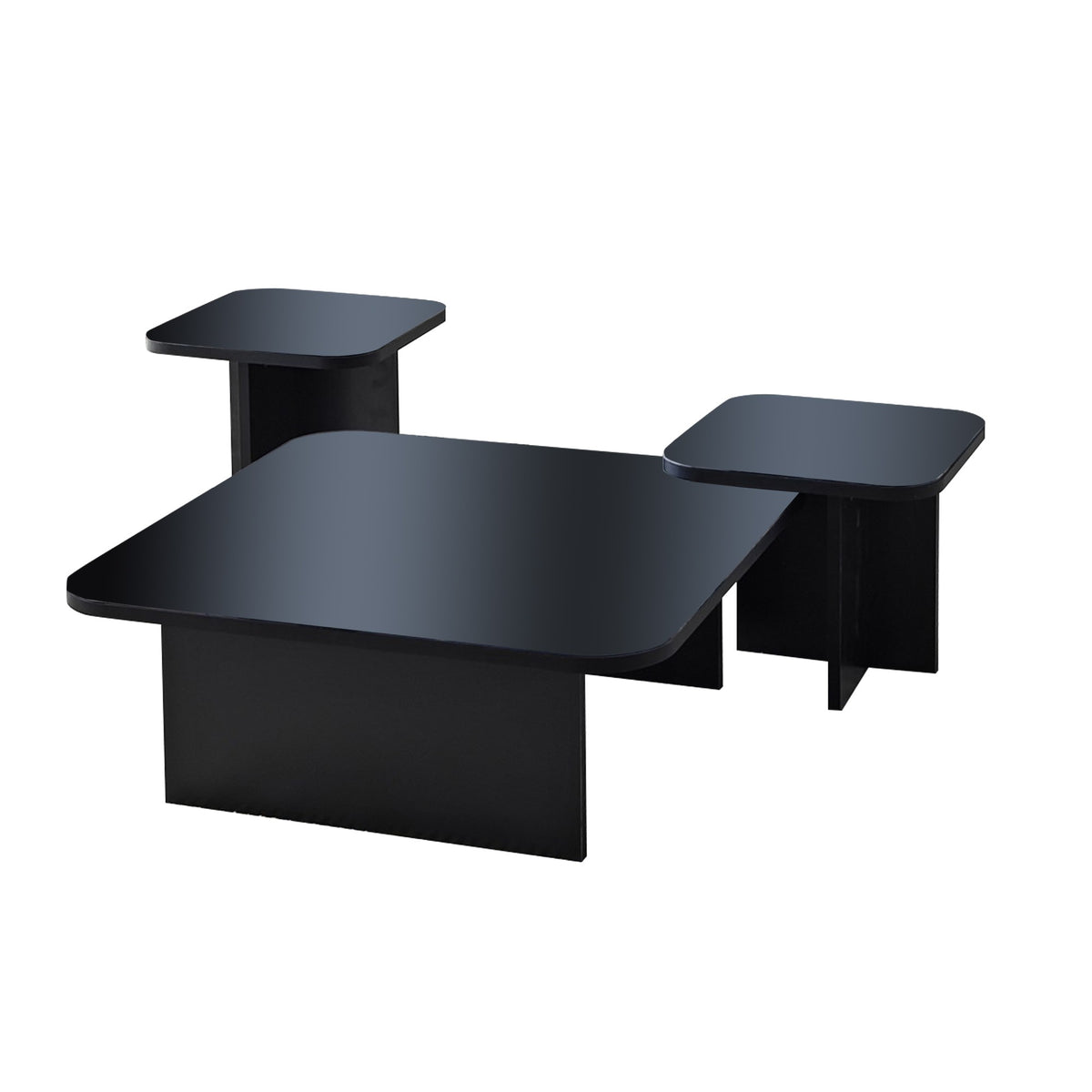 Jazz Sofatisch - Schwarz
 Rauch in Schwarz / Rauch präsentiert im Onlineshop von KAQTU Design AG. Couchtisch ist von Hanah Home