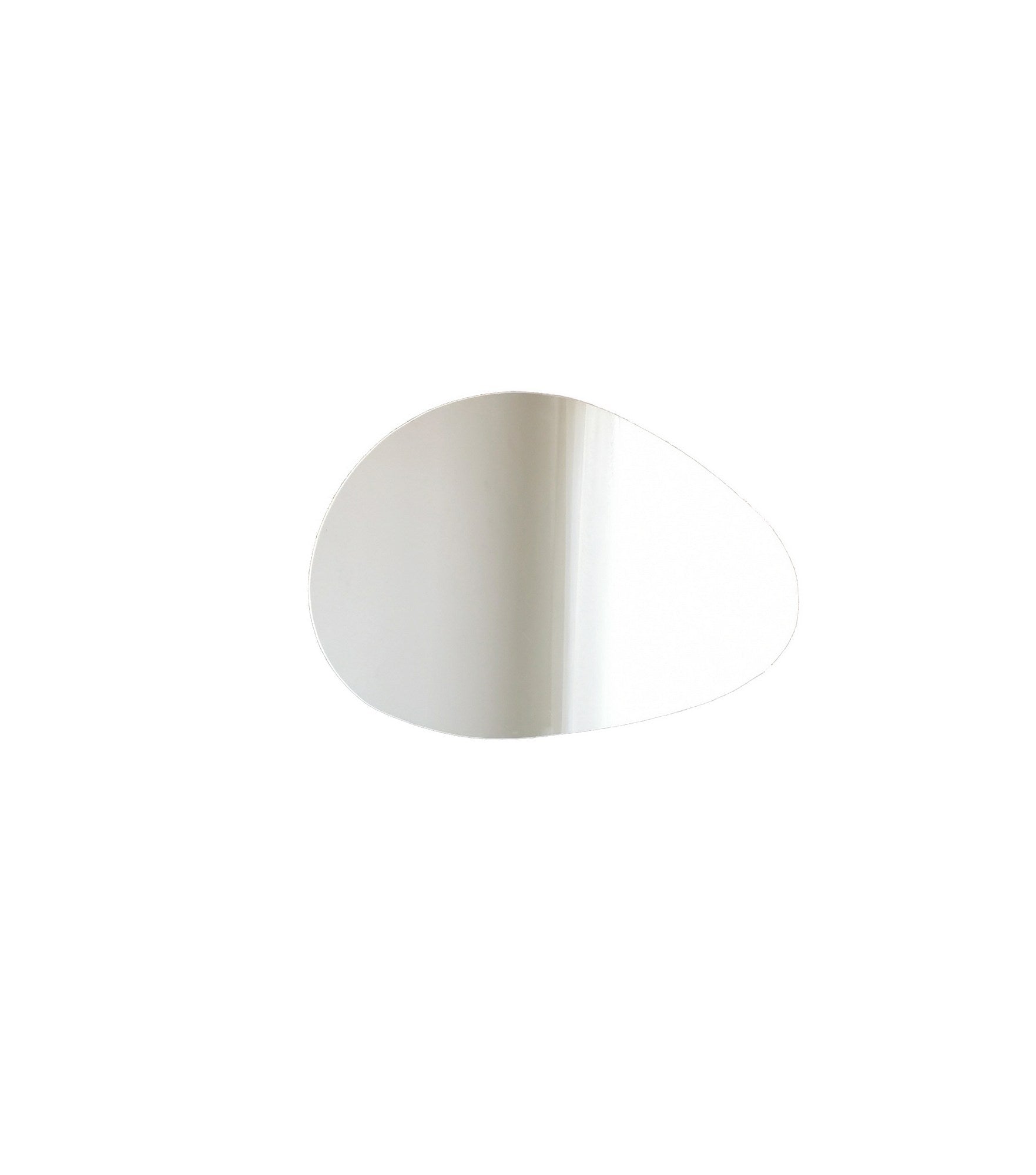 Porto Ayna 90x60 cm in Weiss präsentiert im Onlineshop von KAQTU Design AG. Spiegel ist von Hanah Home