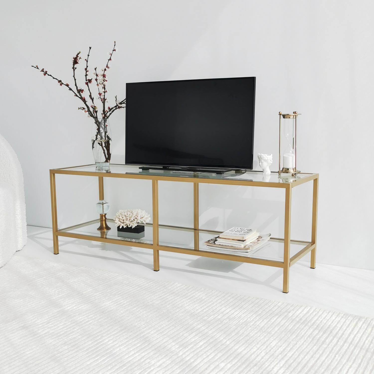 Basic Gold TV501 in Gold präsentiert im Onlineshop von KAQTU Design AG. Sideboard ist von Hanah Home
