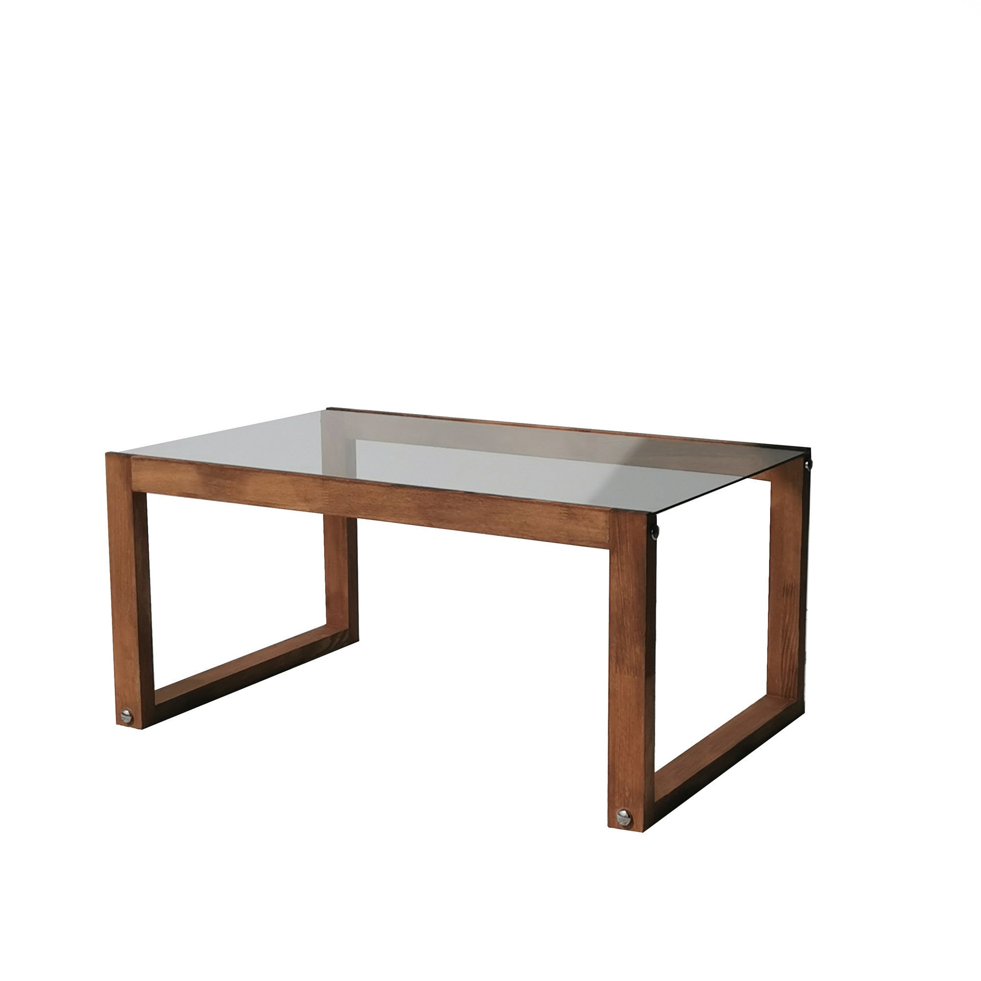 Via - Wooden in Holz präsentiert im Onlineshop von KAQTU Design AG. Beistelltisch ist von Hanah Home