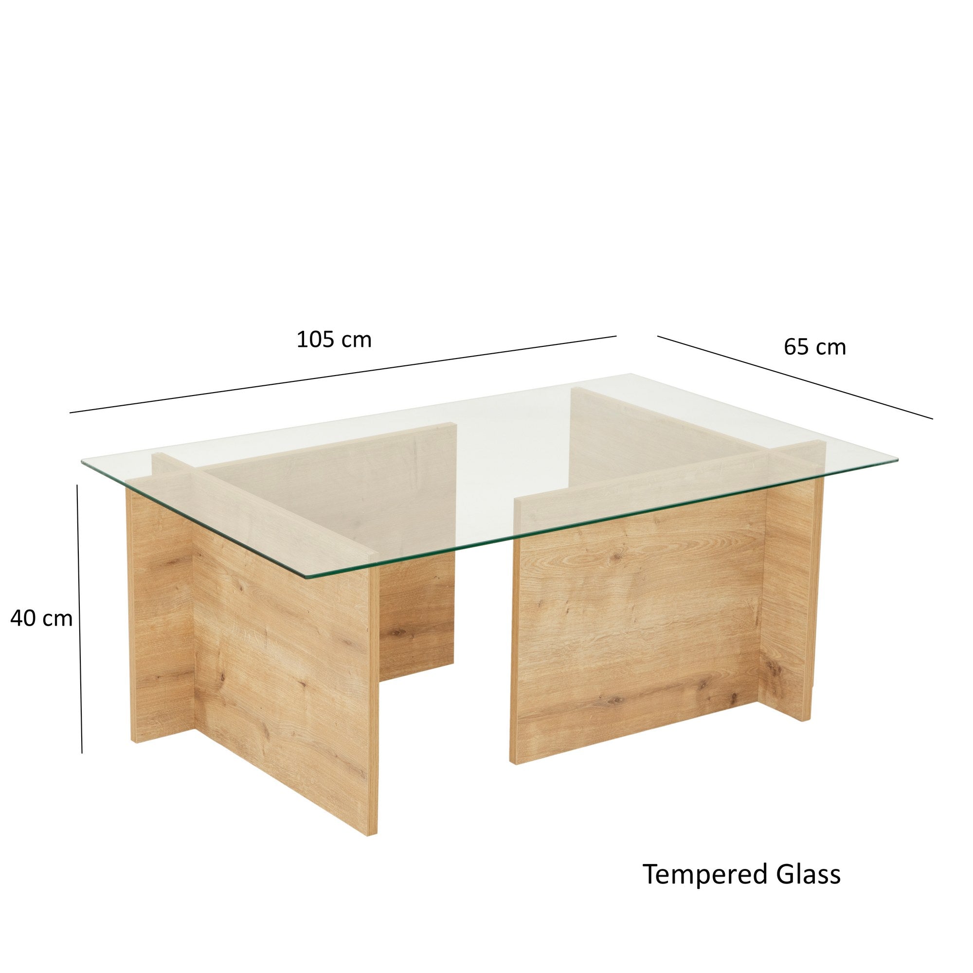 Escape - Sapphire Oak in Saphir- Eiche präsentiert im Onlineshop von KAQTU Design AG. Beistelltisch ist von Hanah Home