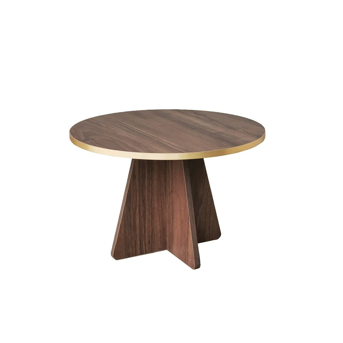 Mushroom Sofatisch - Gold
 Walnuss in Gold / Walnuss präsentiert im Onlineshop von KAQTU Design AG. Couchtisch ist von Hanah Home