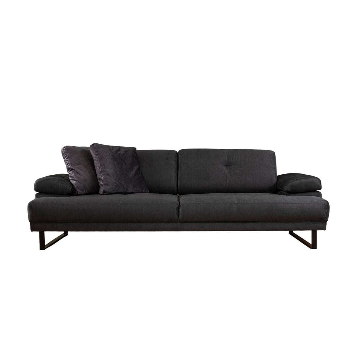 Mustang Bettsofa in Anthrazit präsentiert im Onlineshop von KAQTU Design AG. Sessel ist von Atelier Del Sofa