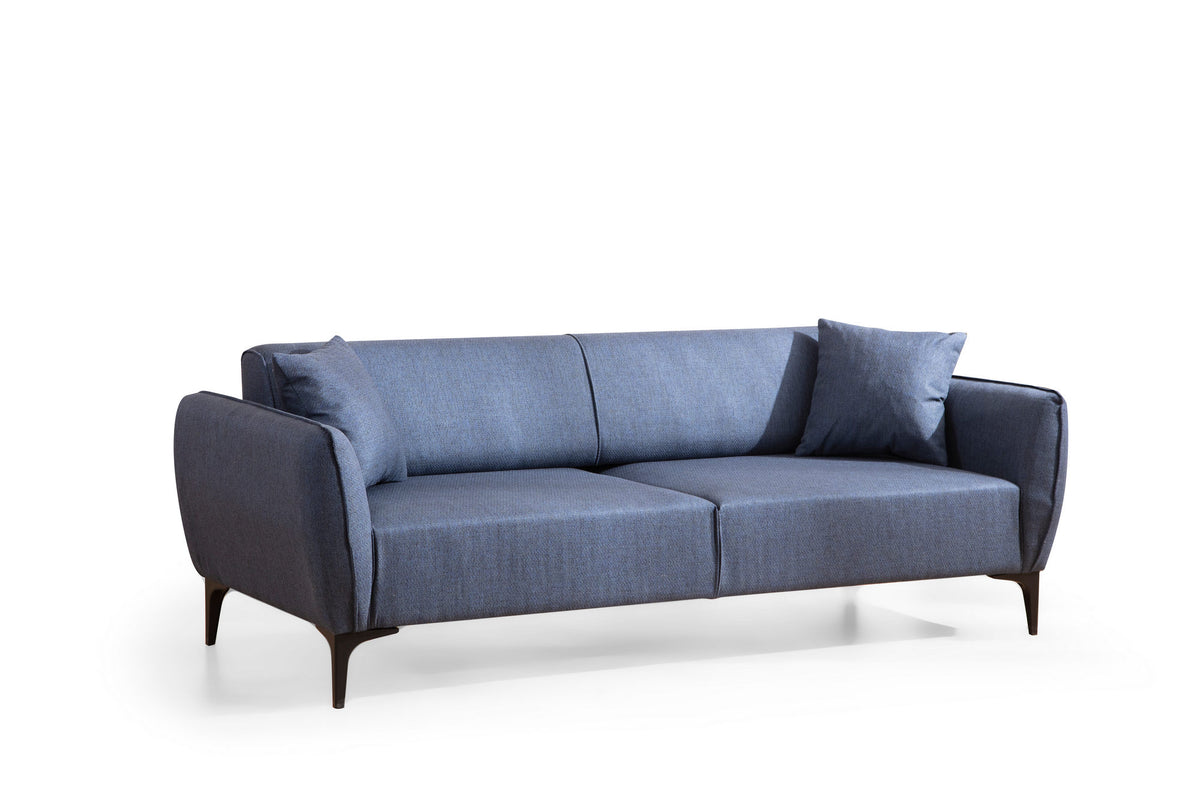 Belissimo - Blue in Blau präsentiert im Onlineshop von KAQTU Design AG. Sessel ist von Atelier Del Sofa