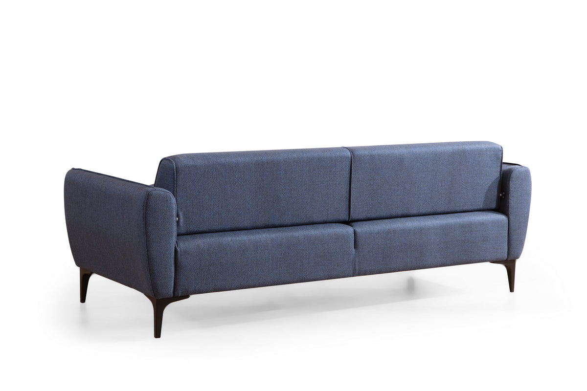 Belissimo - Blue in Blau präsentiert im Onlineshop von KAQTU Design AG. Sessel ist von Atelier Del Sofa