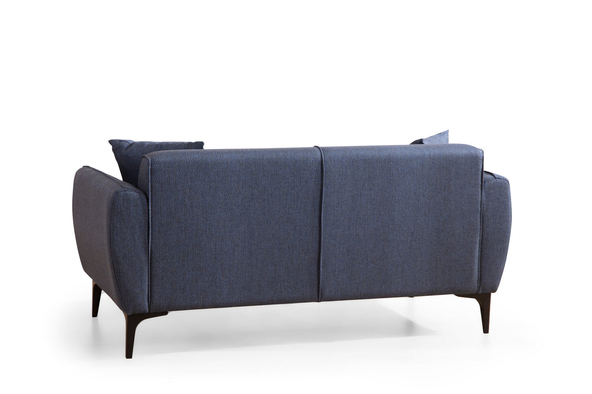 Belissimo - Blue in Blau präsentiert im Onlineshop von KAQTU Design AG. Sessel ist von Atelier Del Sofa