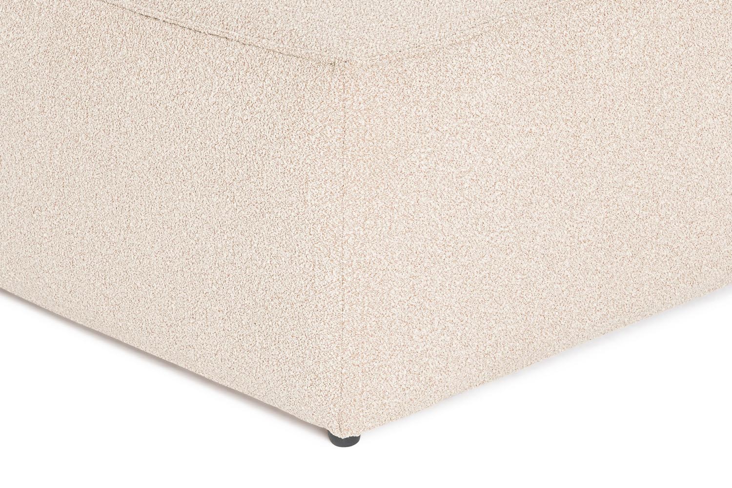 Lora Pouffe - Peach in Pfirsich präsentiert im Onlineshop von KAQTU Design AG. Pouf ist von Atelier Del Sofa