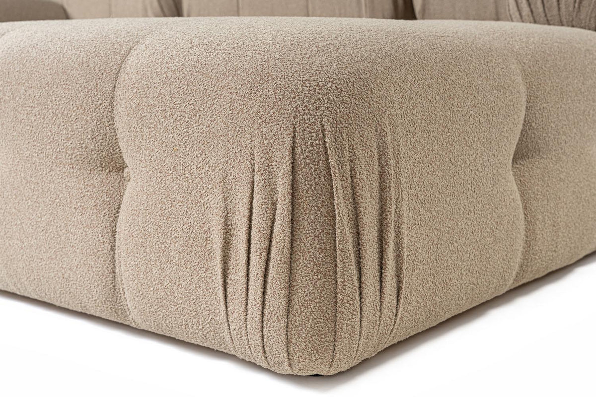 Doblo Pouffe Pouf - Pfirsich in Pfirsich präsentiert im Onlineshop von KAQTU Design AG. Pouf ist von Atelier Del Sofa