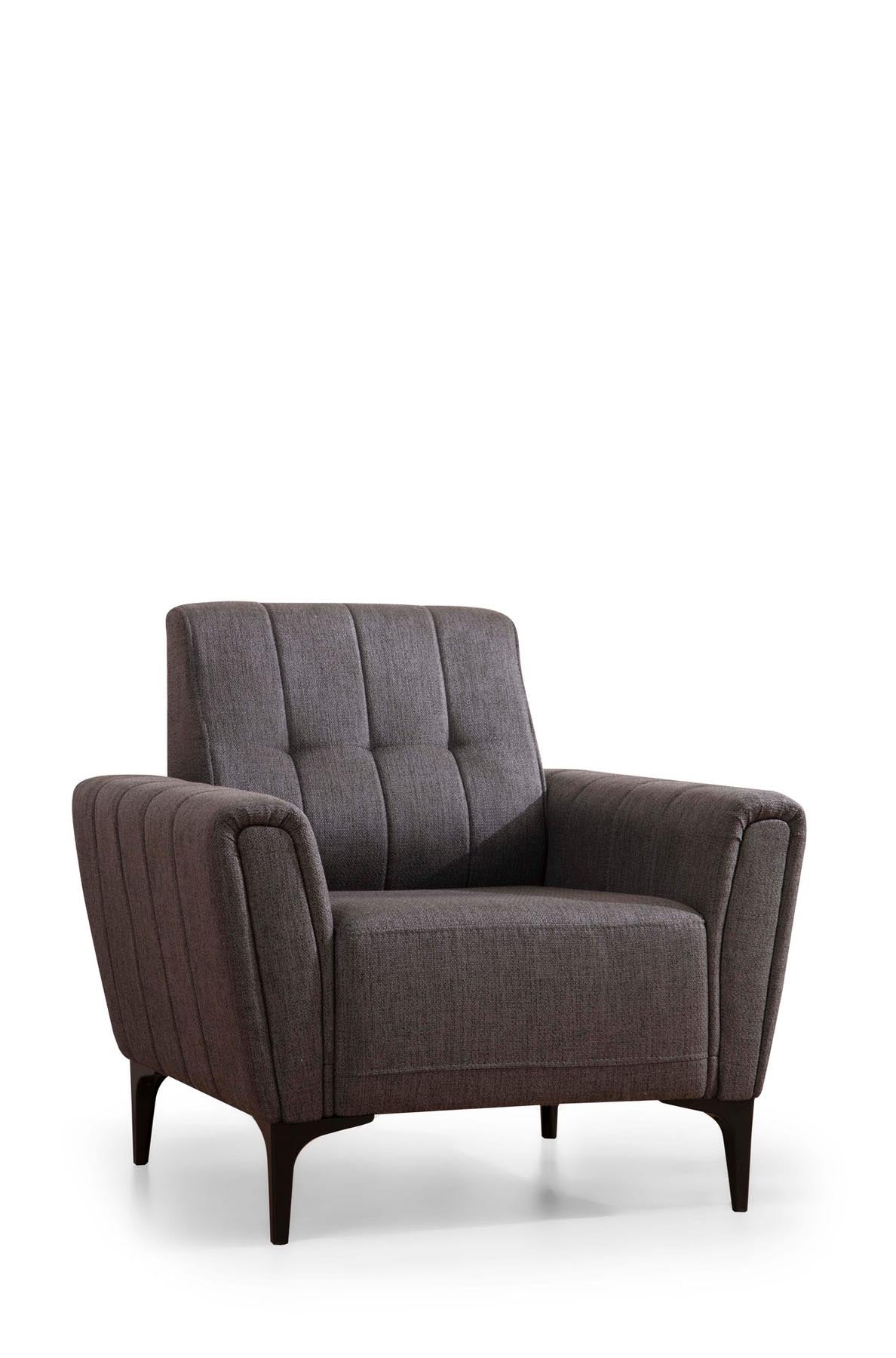 Hamlet Modulares Sofa - Dunkelgrau in Dunkelgrau präsentiert im Onlineshop von KAQTU Design AG. Modulares Sofa ist von Atelier Del Sofa
