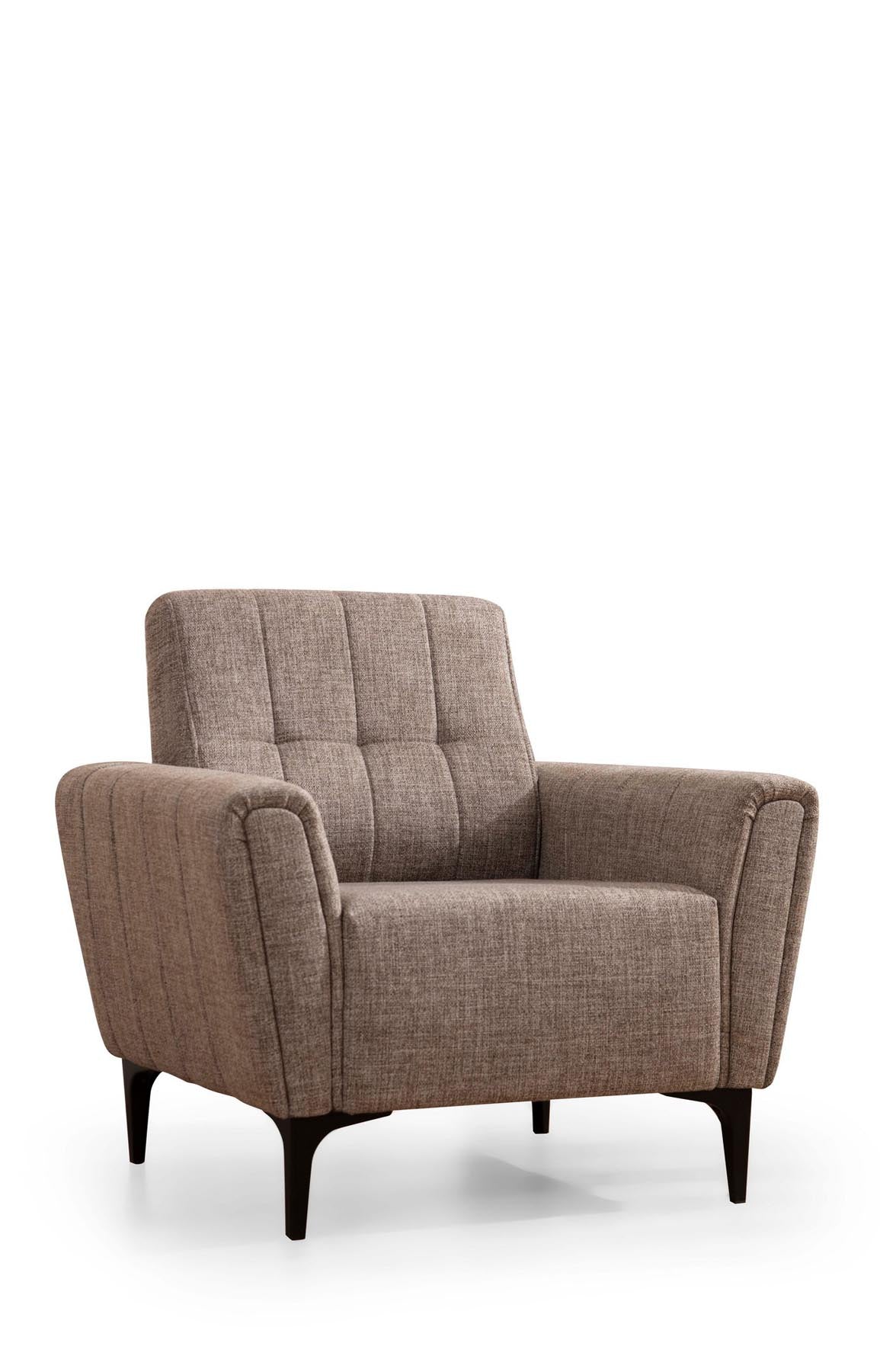 Hamlet Modulares Sofa - Hellbraun in Hellbraun präsentiert im Onlineshop von KAQTU Design AG. Modulares Sofa ist von Atelier Del Sofa