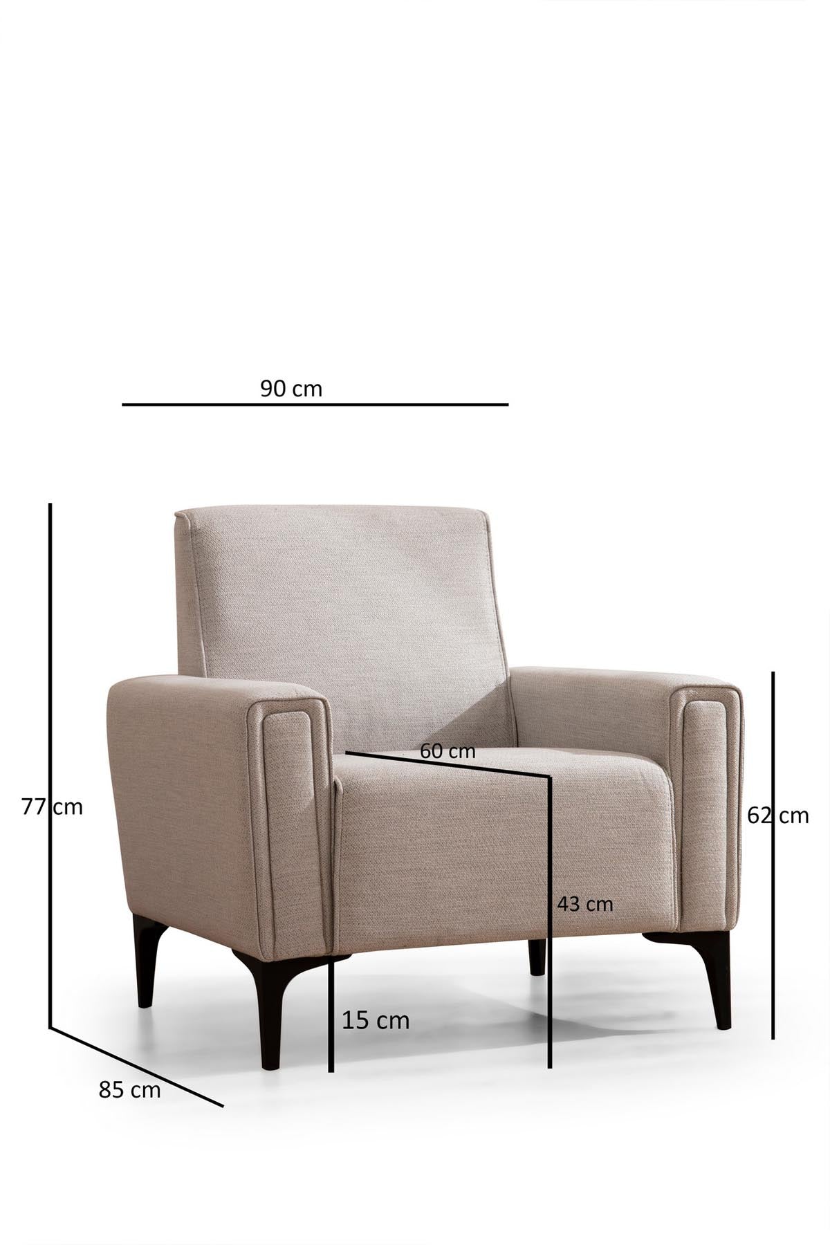 Horizon Modulares Sofa - Ecru in Ecru präsentiert im Onlineshop von KAQTU Design AG. Modulares Sofa ist von Atelier Del Sofa