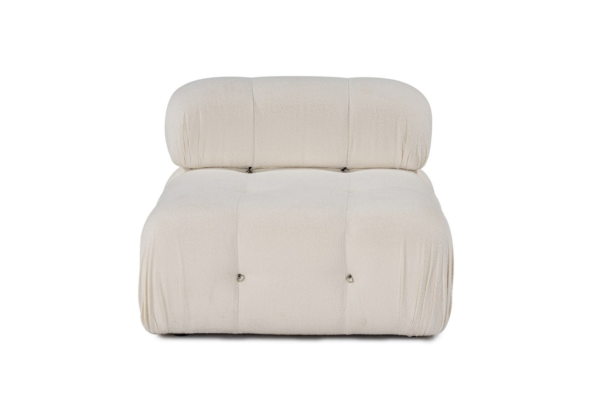 Bubble O1 Modulares Sofa - Weiss in Weiss präsentiert im Onlineshop von KAQTU Design AG. Modulares Sofa ist von Atelier Del Sofa