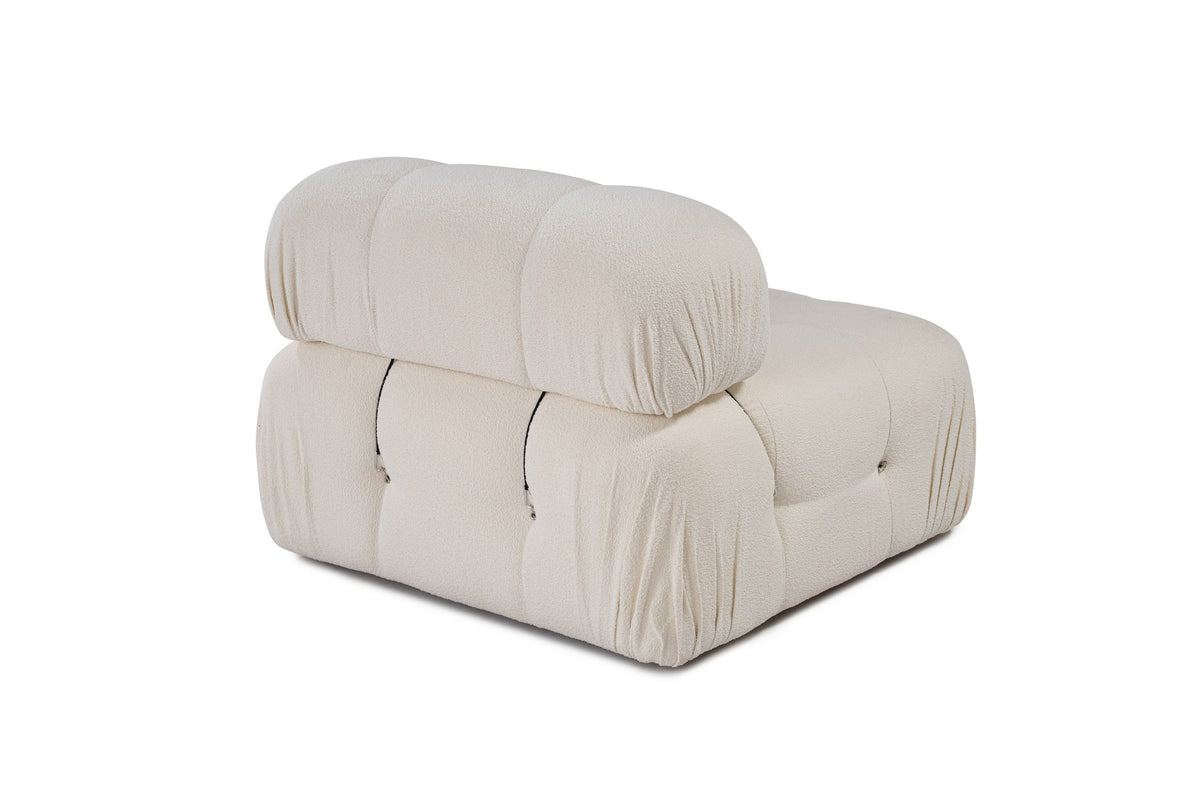 Bubble O1 Modulares Sofa - Weiss in Weiss präsentiert im Onlineshop von KAQTU Design AG. Modulares Sofa ist von Atelier Del Sofa
