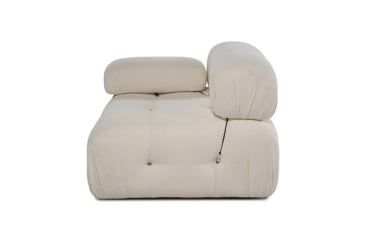 Bubble L1 Modulares Sofa - Weiss in Weiss präsentiert im Onlineshop von KAQTU Design AG. Modulares Sofa ist von Atelier Del Sofa