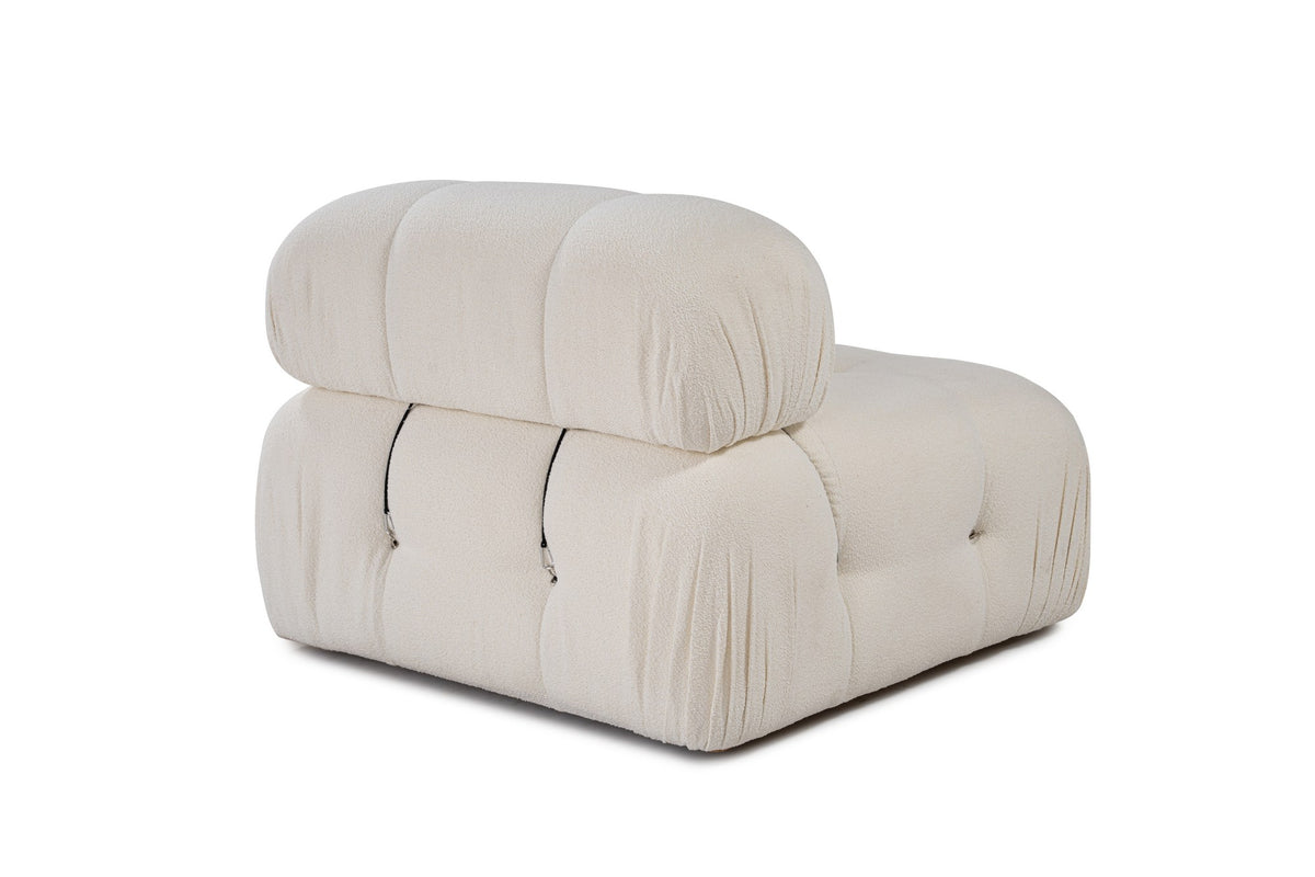 Bubble L1 Modulares Sofa - Weiss in Weiss präsentiert im Onlineshop von KAQTU Design AG. Modulares Sofa ist von Atelier Del Sofa