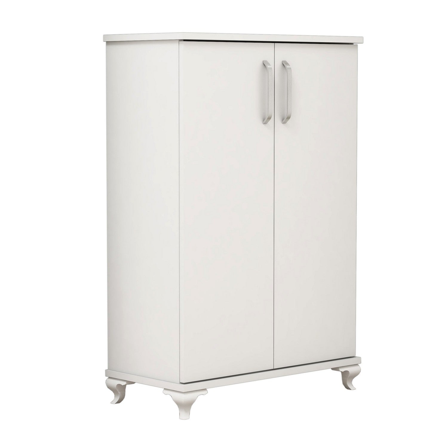 Asta - White in Weiss präsentiert im Onlineshop von KAQTU Design AG. Schuhschrank ist von Hanah Home