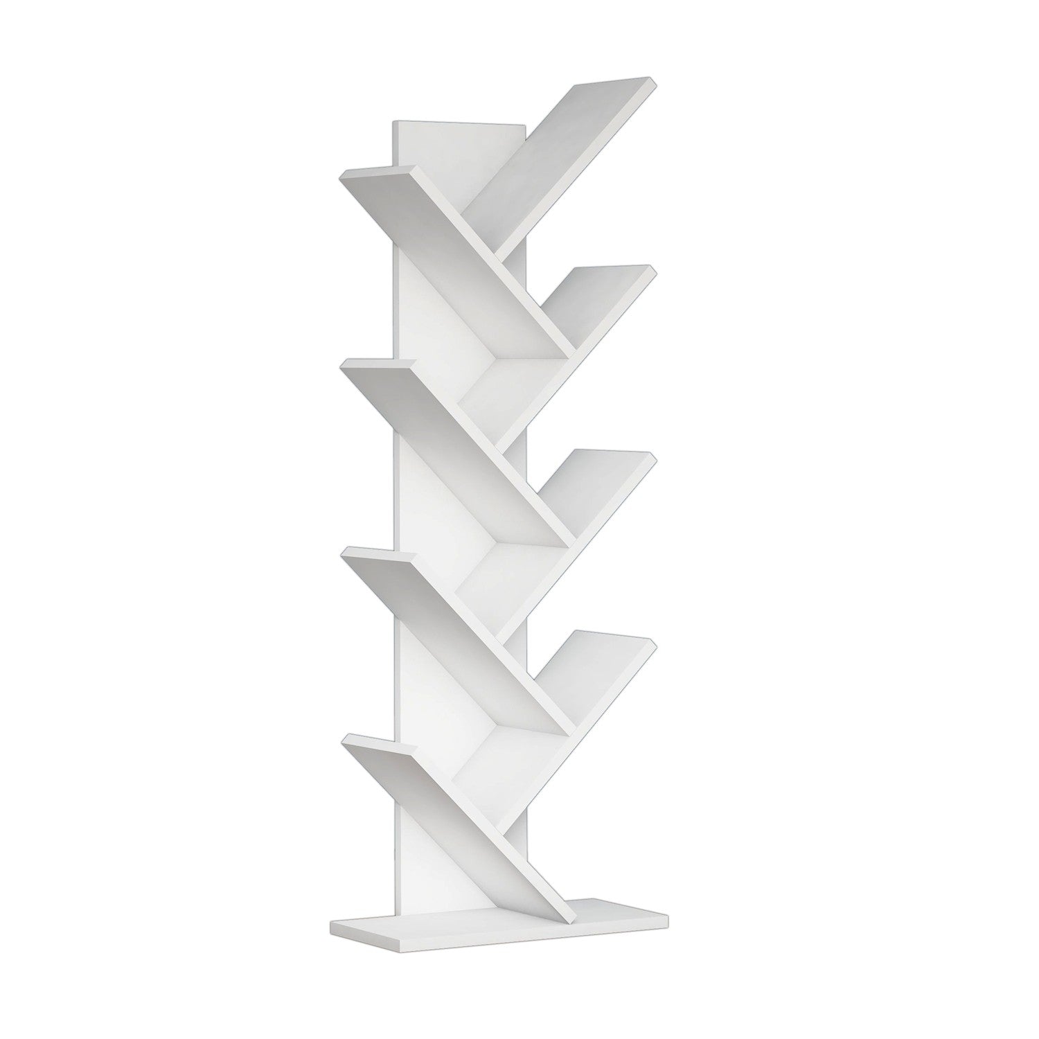 Hitit - White in Weiss präsentiert im Onlineshop von KAQTU Design AG. Bücherregal ist von Hanah Home