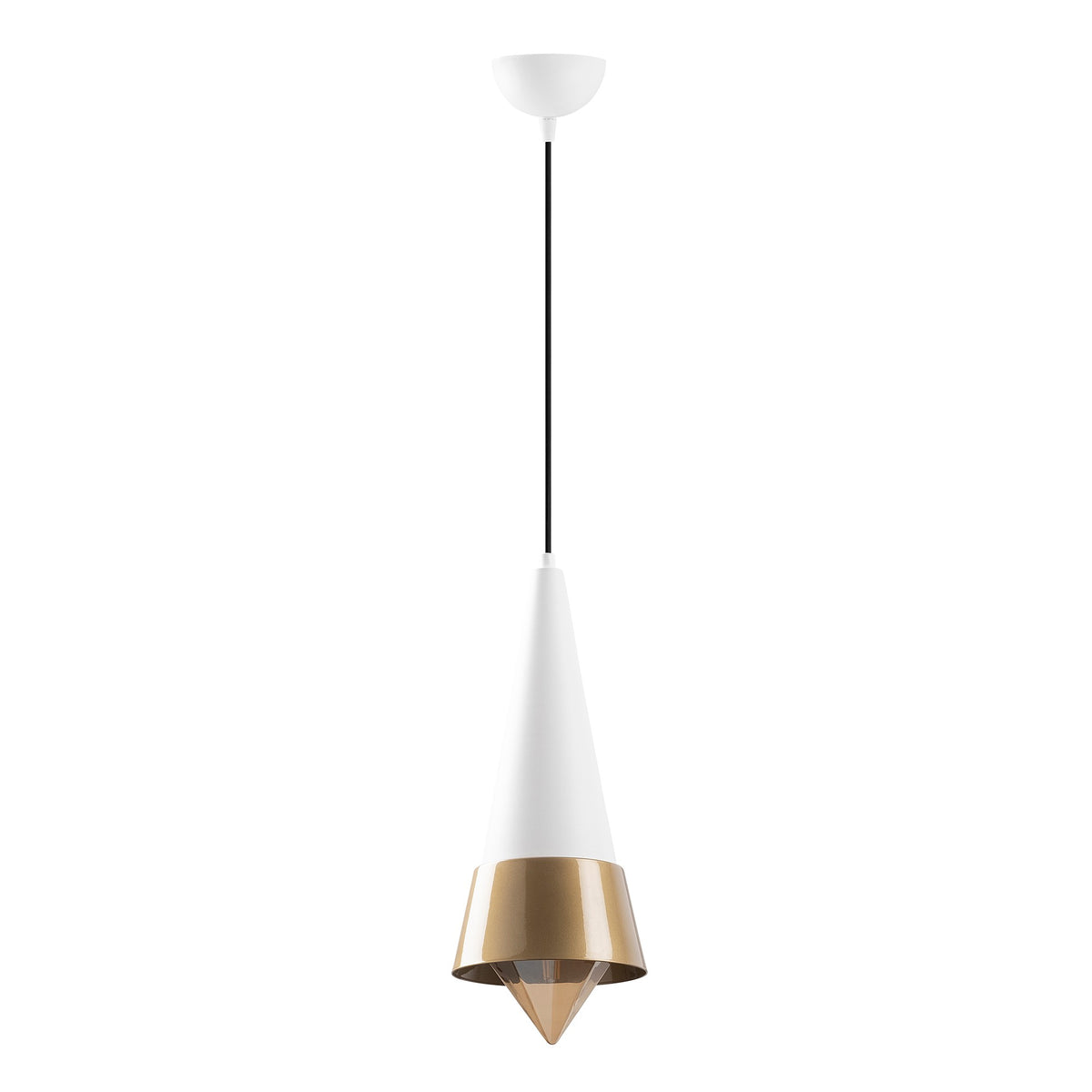 Dodo Pendellampe - Weisses Gold in Weisses Gold präsentiert im Onlineshop von KAQTU Design AG. Pendelleuchte ist von Opviq