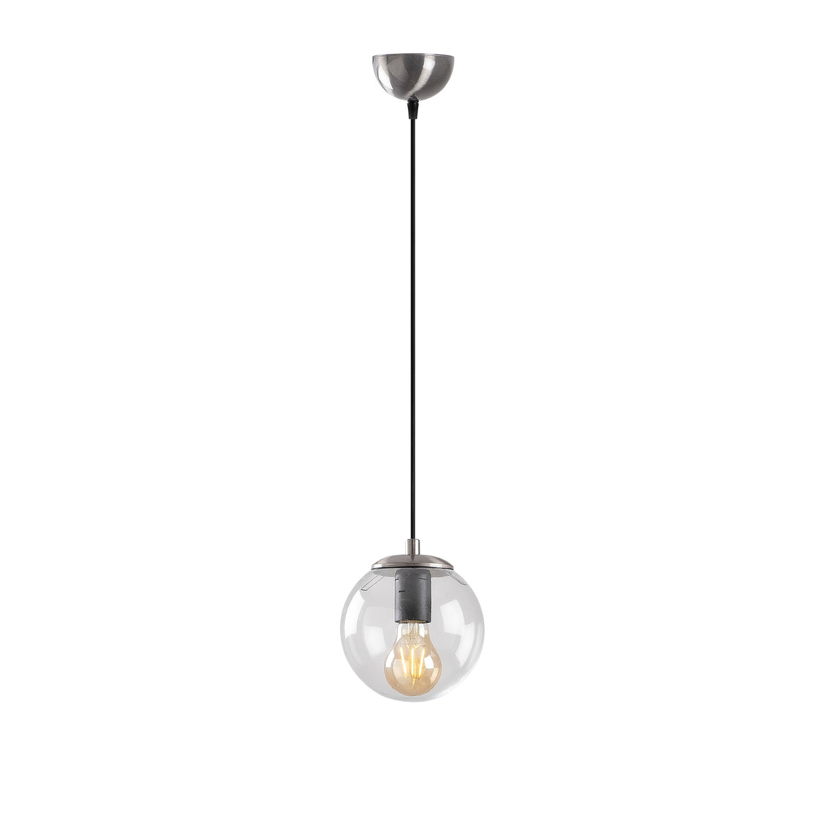 Efe Pendellampe - Silber in Silber präsentiert im Onlineshop von KAQTU Design AG. Pendelleuchte ist von Opviq