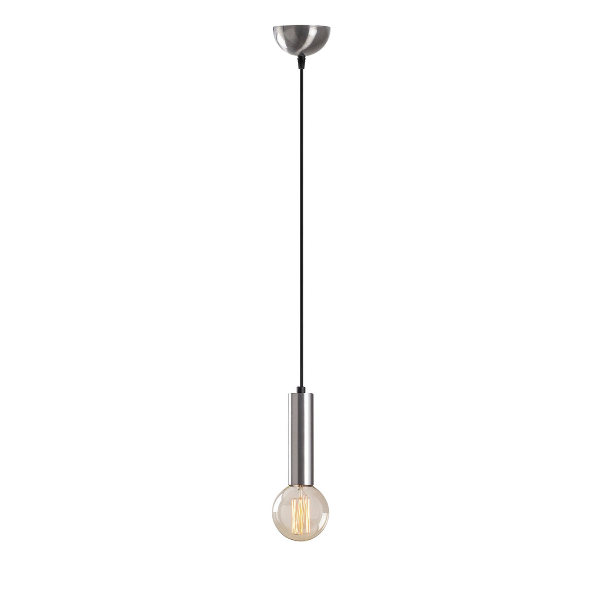 Tempo Pendellampe - Silber in Silber präsentiert im Onlineshop von KAQTU Design AG. Pendelleuchte ist von Opviq