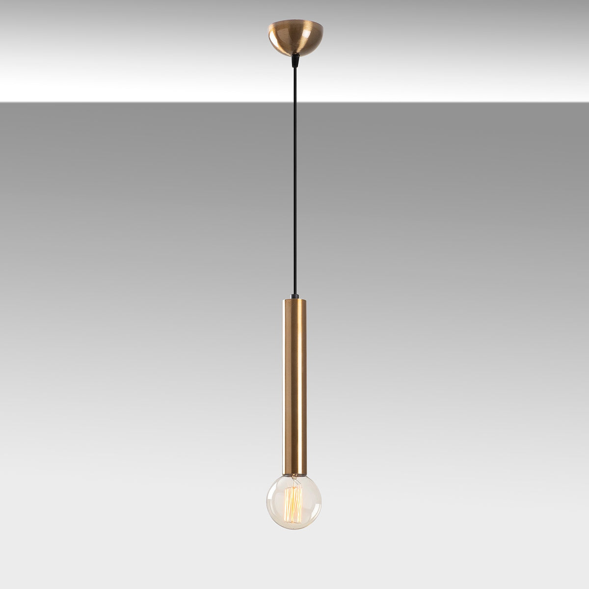 Tempo Pendellampe - Vintage in Vintage präsentiert im Onlineshop von KAQTU Design AG. Pendelleuchte ist von Opviq