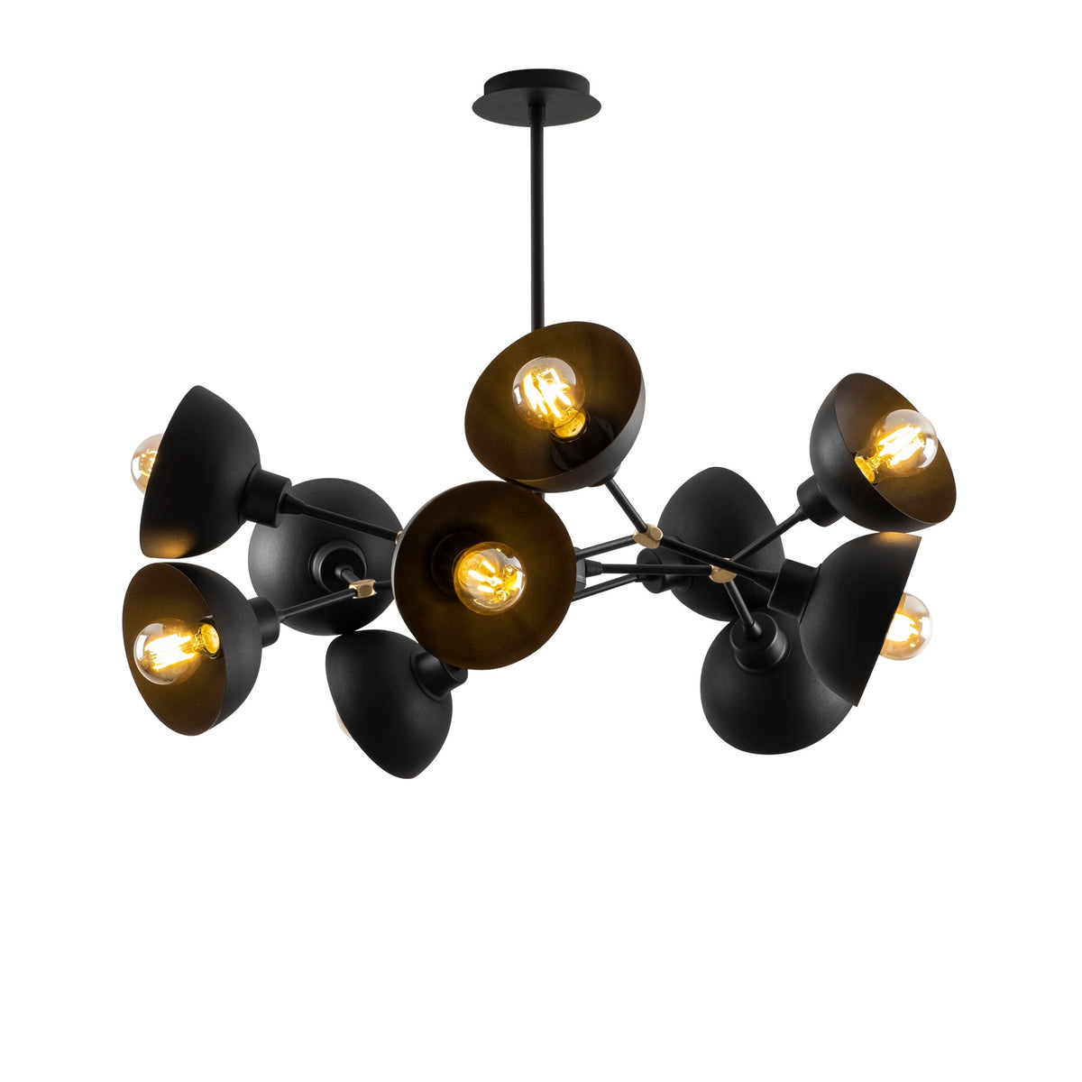 Dram Pendellampe - Schwarz in Schwarz präsentiert im Onlineshop von KAQTU Design AG. Pendelleuchte ist von Opviq