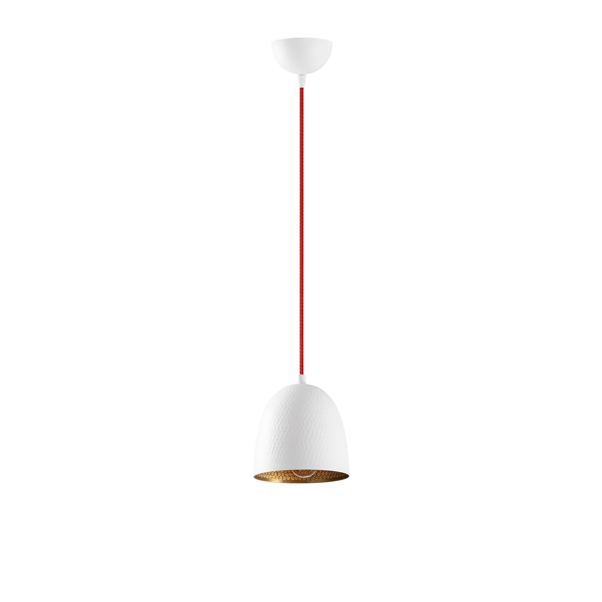Tattoo - 2384 in Weiss Rot präsentiert im Onlineshop von KAQTU Design AG. Pendelleuchte ist von Opviq