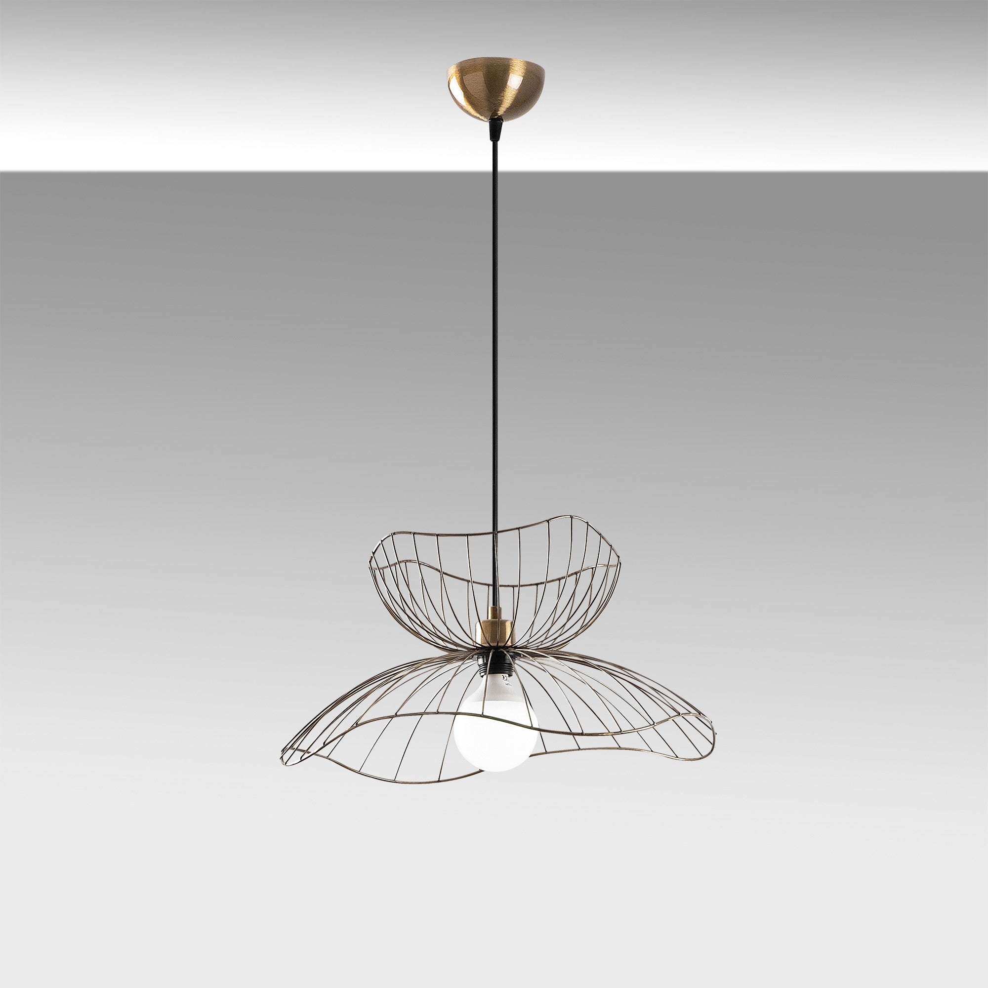 Farac - 6391 in Vintage präsentiert im Onlineshop von KAQTU Design AG. Pendelleuchte ist von Opviq