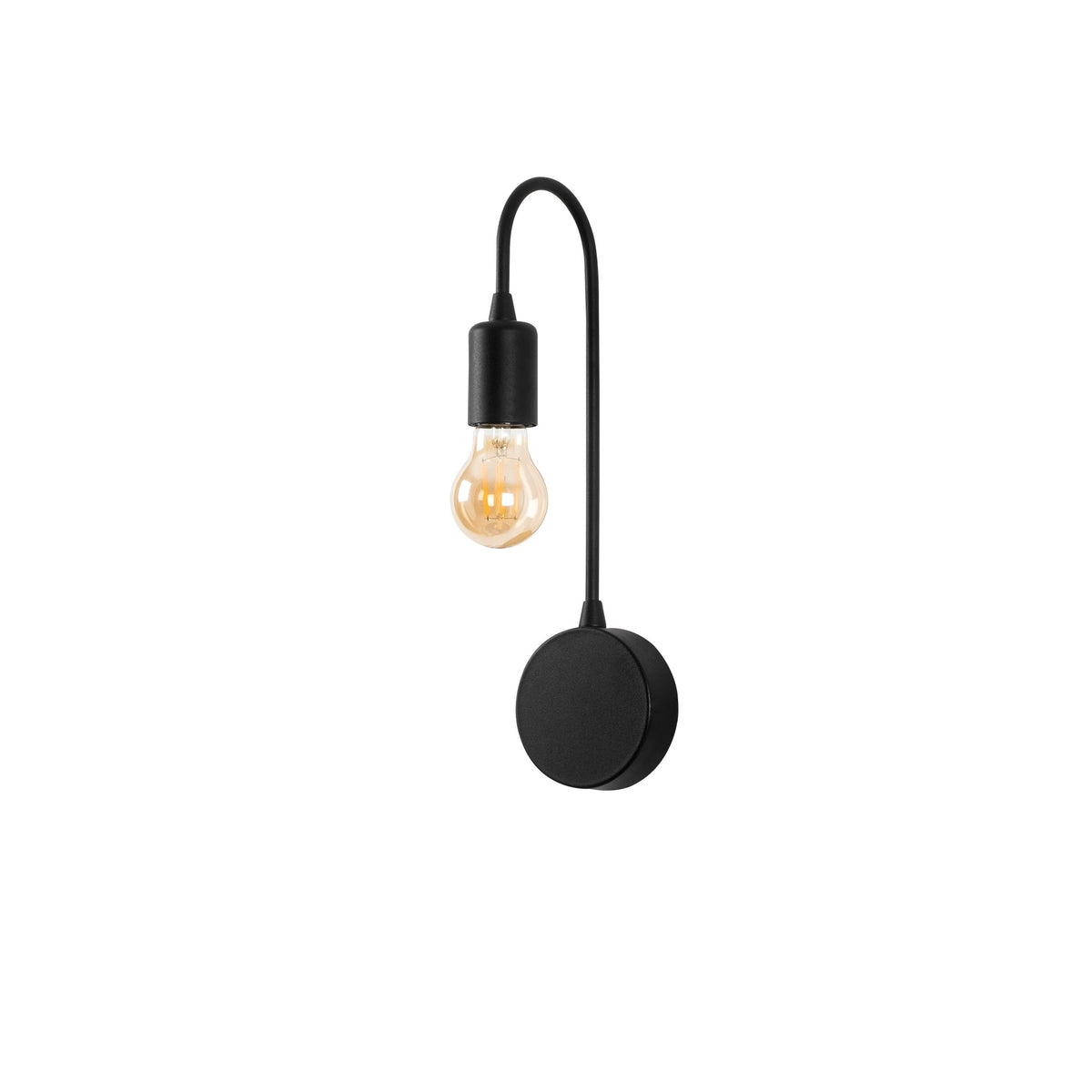Baston Wandleuchte - Schwarz in Schwarz präsentiert im Onlineshop von KAQTU Design AG. Wandleuchte ist von Opviq