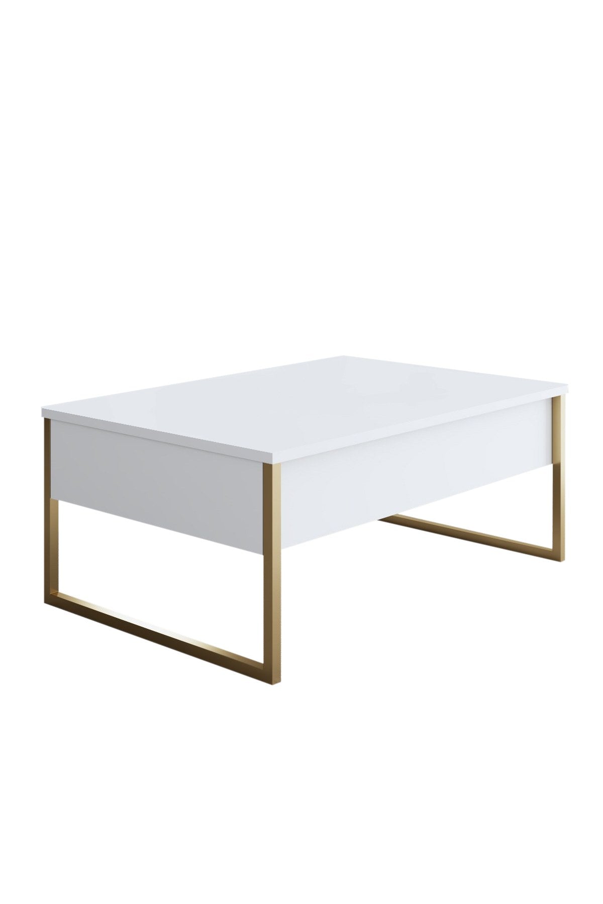 Luxe - White, Gold in Weisses Gold präsentiert im Onlineshop von KAQTU Design AG. Wohnzimmerset ist von Hanah Home