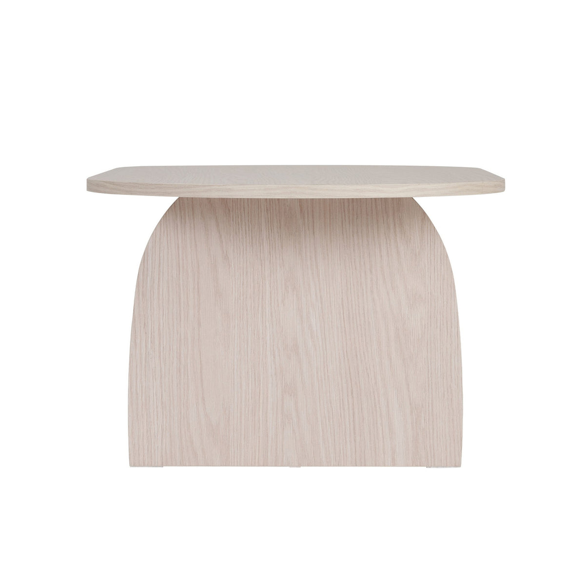 Rechteckiger Couchtisch Rafel von Nordure in Farbe Eiche Pusula, Oberfläche aus melaminbeschichteter Spanplatte, Masse 110x60x40 cm.