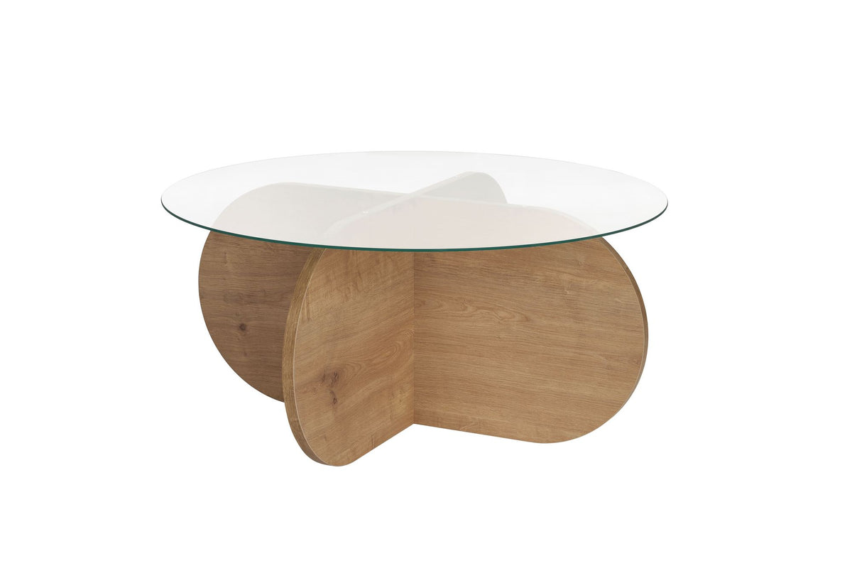 Aeris Sofatisch - Saphir- Eiche Transparent in Saphir- Eiche Transparent präsentiert im Onlineshop von KAQTU Design AG. Couchtisch ist von Nordure