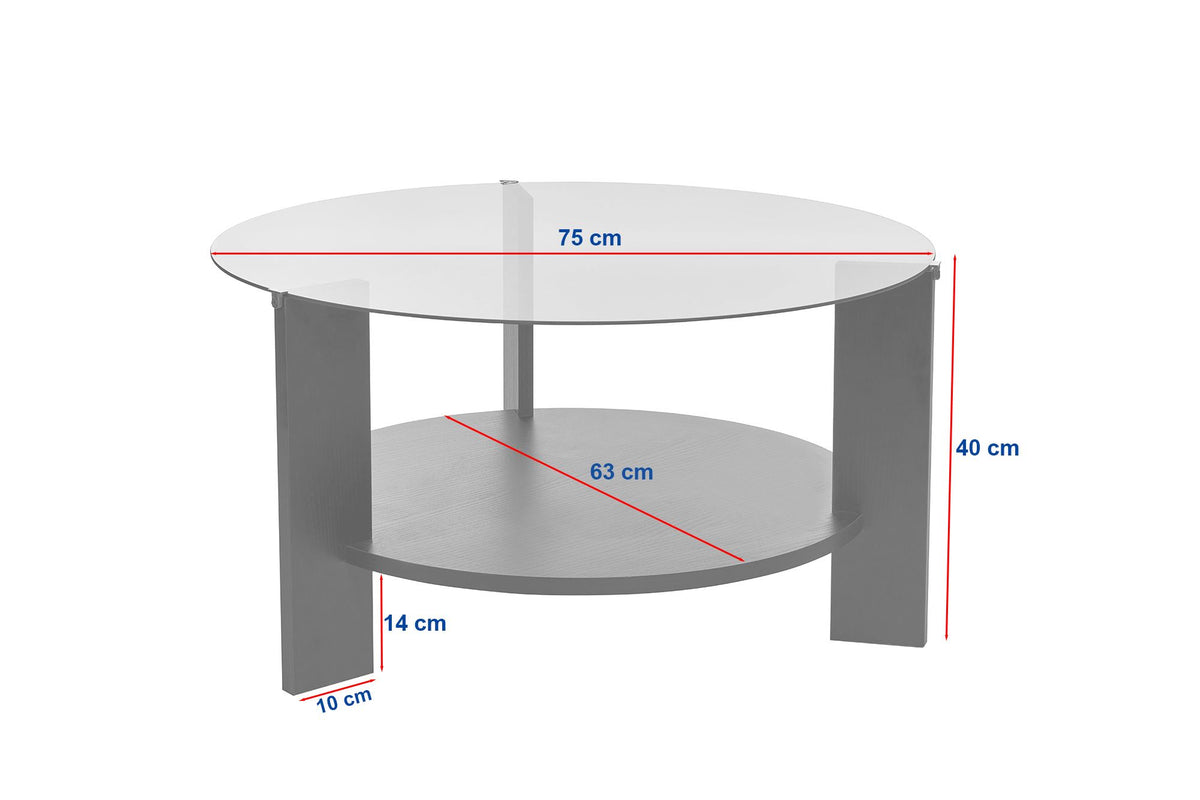 Clara Sofatisch - Travertin Transparent in Travertin Transparent präsentiert im Onlineshop von KAQTU Design AG. Couchtisch ist von Nordure