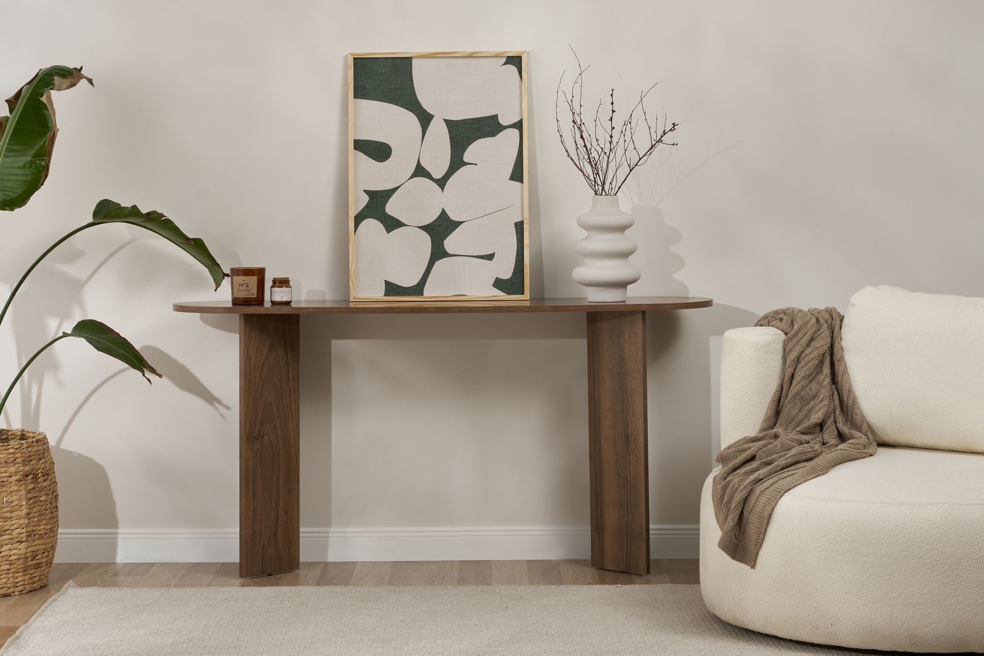Sira - Walnut in Walnuss präsentiert im Onlineshop von KAQTU Design AG. Sideboard ist von Nordure