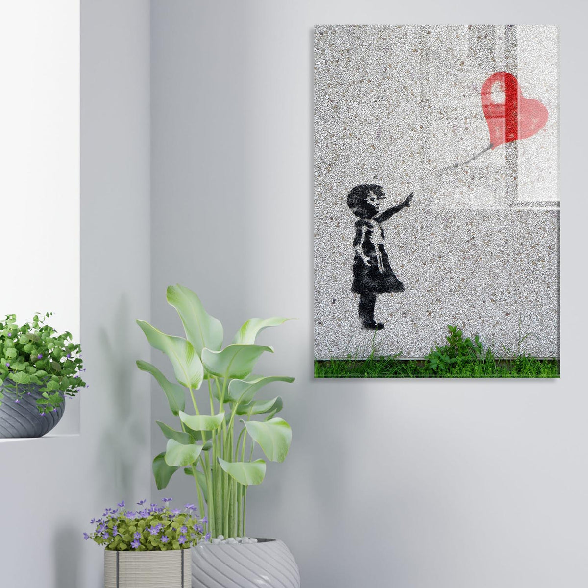 UV Bild - Mehrfarbig in Mehrfarbig präsentiert im Onlineshop von KAQTU Design AG. Bild ist von Wallity