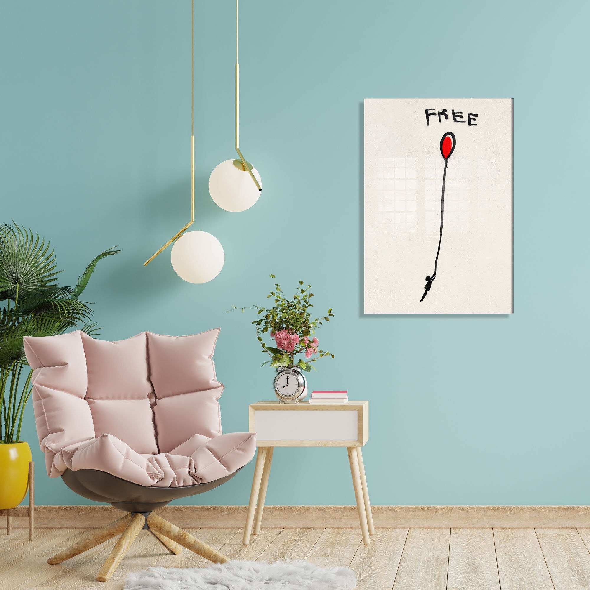 UV-027 - 50 x 70 in Mehrfarbig präsentiert im Onlineshop von KAQTU Design AG. Bild ist von Wallity