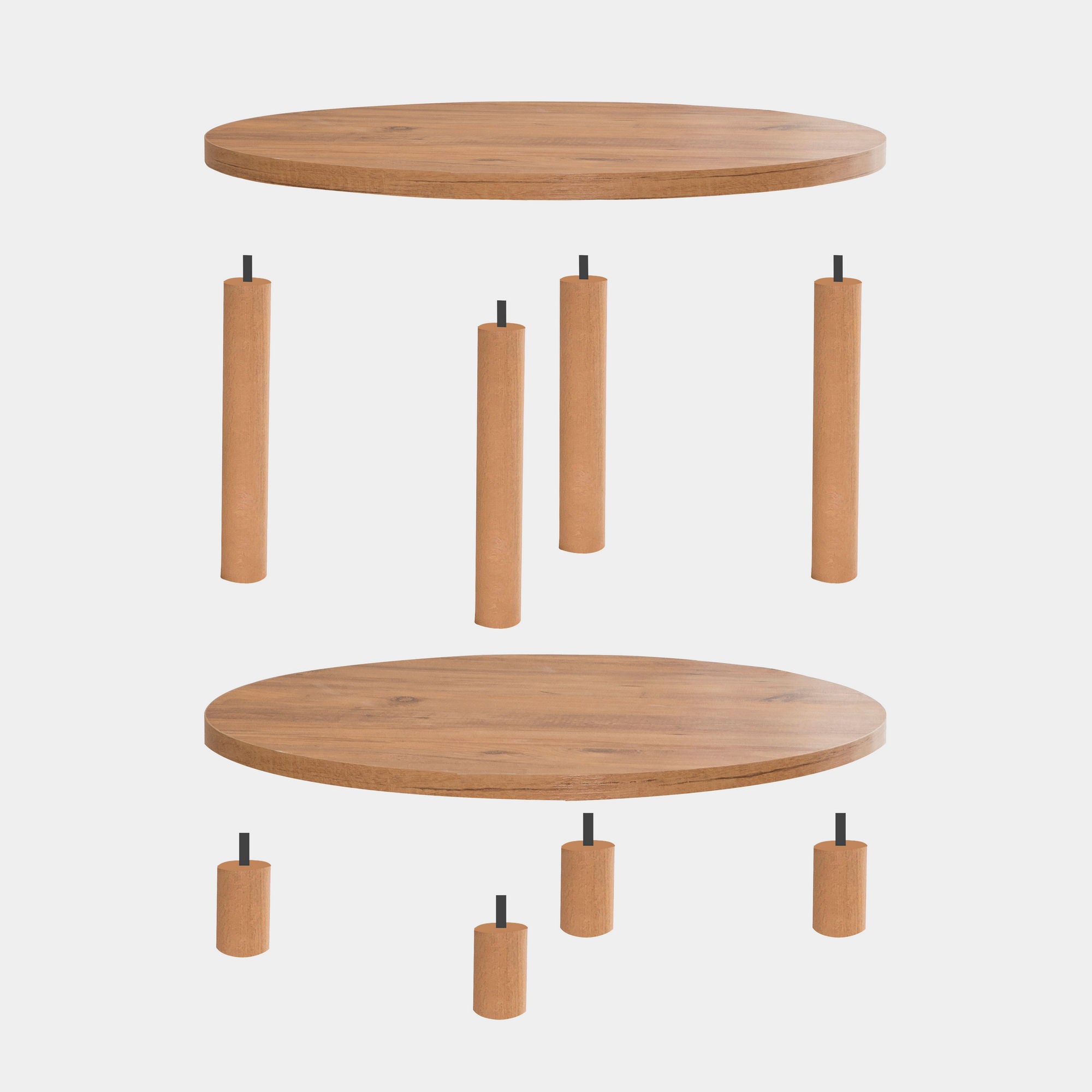 Roby in Atlantische Kiefer präsentiert im Onlineshop von KAQTU Design AG. Beistelltisch ist von Hanah Home