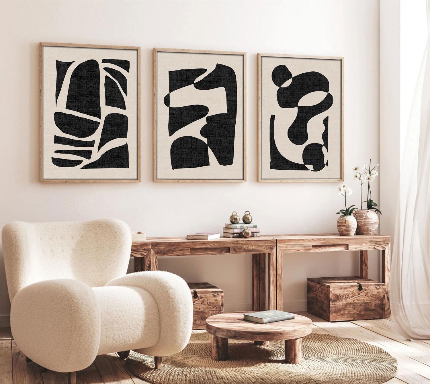 Huhu201 - 50 x 70 in Mehrfarbig präsentiert im Onlineshop von KAQTU Design AG. Bild ist von Wallity