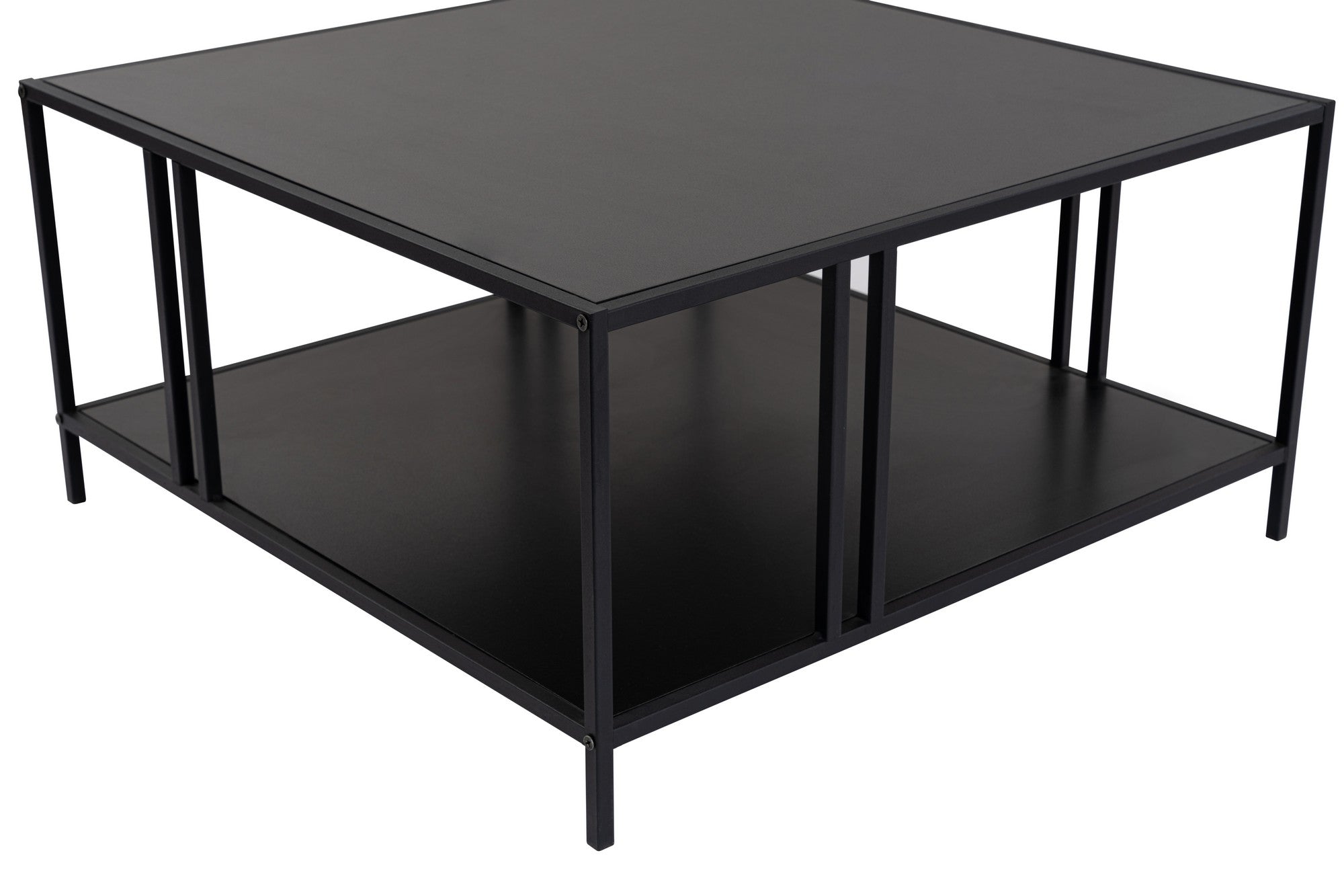 Uranüs - Black Chipboard in Schwarz präsentiert im Onlineshop von KAQTU Design AG. Beistelltisch ist von Hanah Home