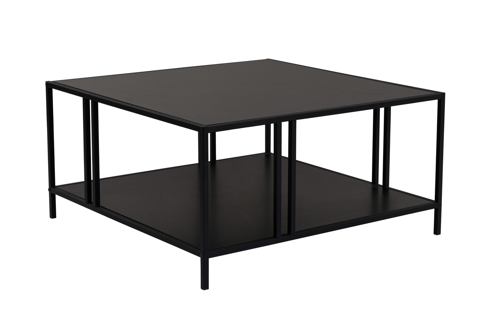 Uranüs - Black Chipboard in Schwarz präsentiert im Onlineshop von KAQTU Design AG. Beistelltisch ist von Hanah Home