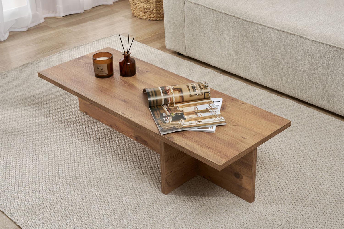 Harbor Sofatisch - Atlantische Kiefer in Atlantische Kiefer präsentiert im Onlineshop von KAQTU Design AG. Couchtisch ist von Nordure