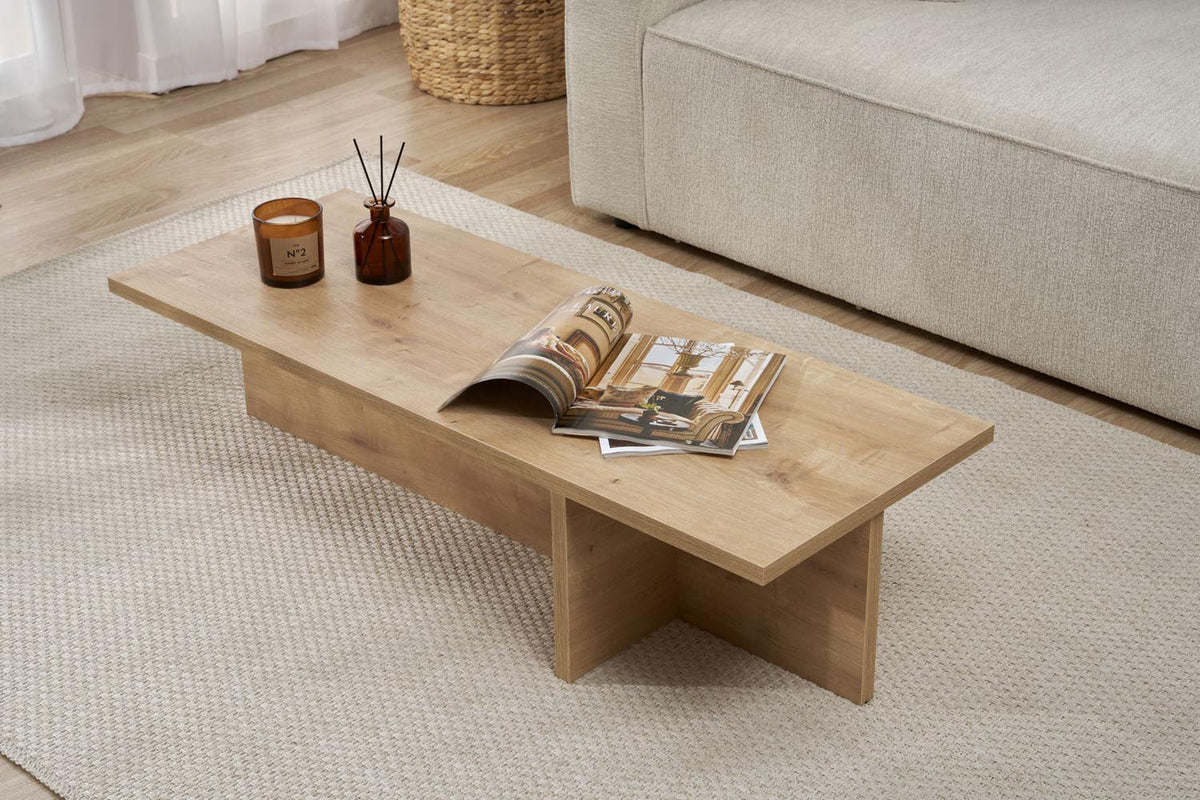 Harbor Sofatisch - Saphir- Eiche in Saphir- Eiche präsentiert im Onlineshop von KAQTU Design AG. Couchtisch ist von Nordure