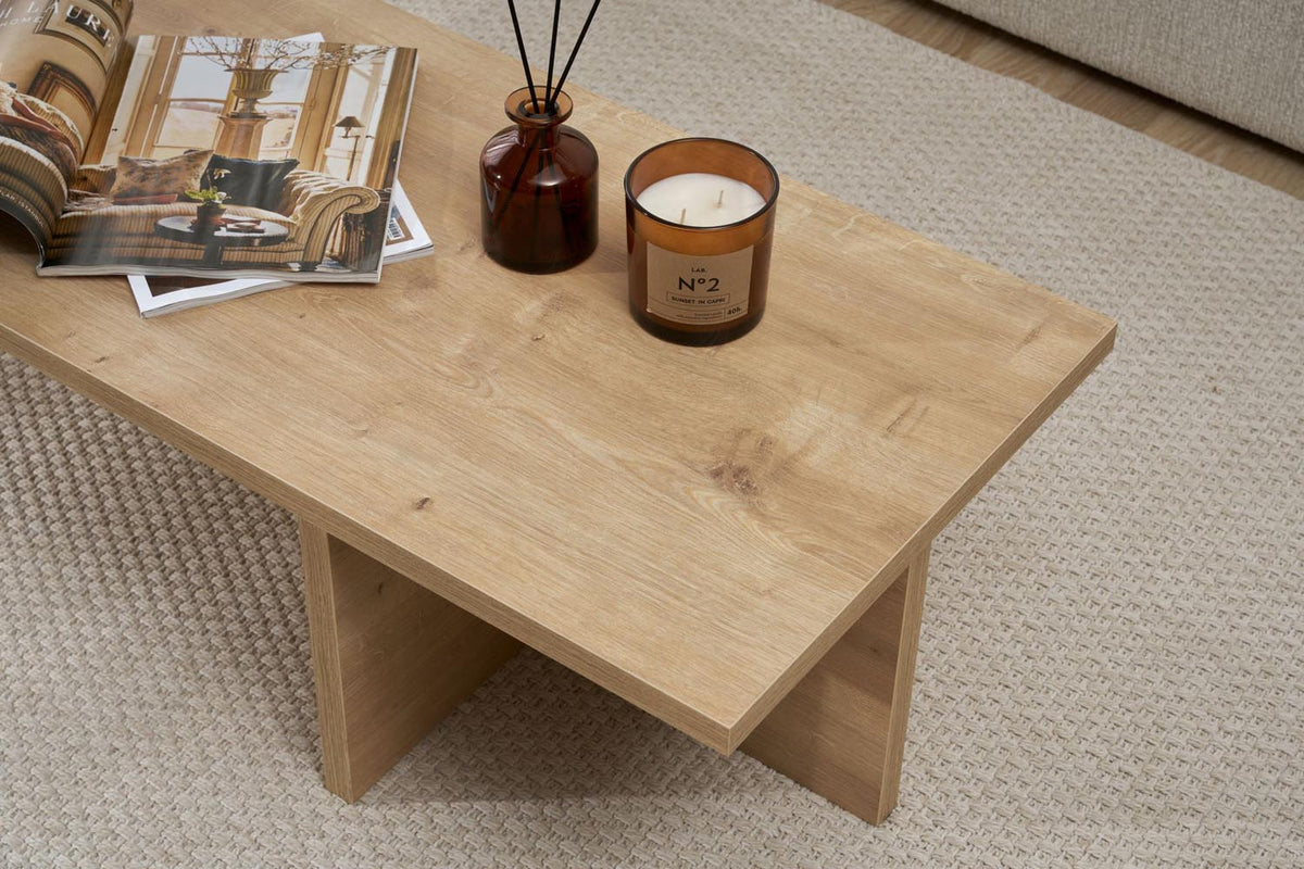Harbor Sofatisch - Saphir- Eiche in Saphir- Eiche präsentiert im Onlineshop von KAQTU Design AG. Couchtisch ist von Nordure