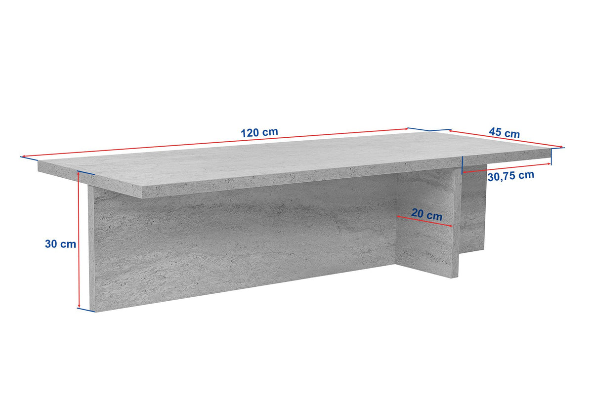 Harbor Sofatisch - Travertin in Travertin präsentiert im Onlineshop von KAQTU Design AG. Couchtisch ist von Nordure