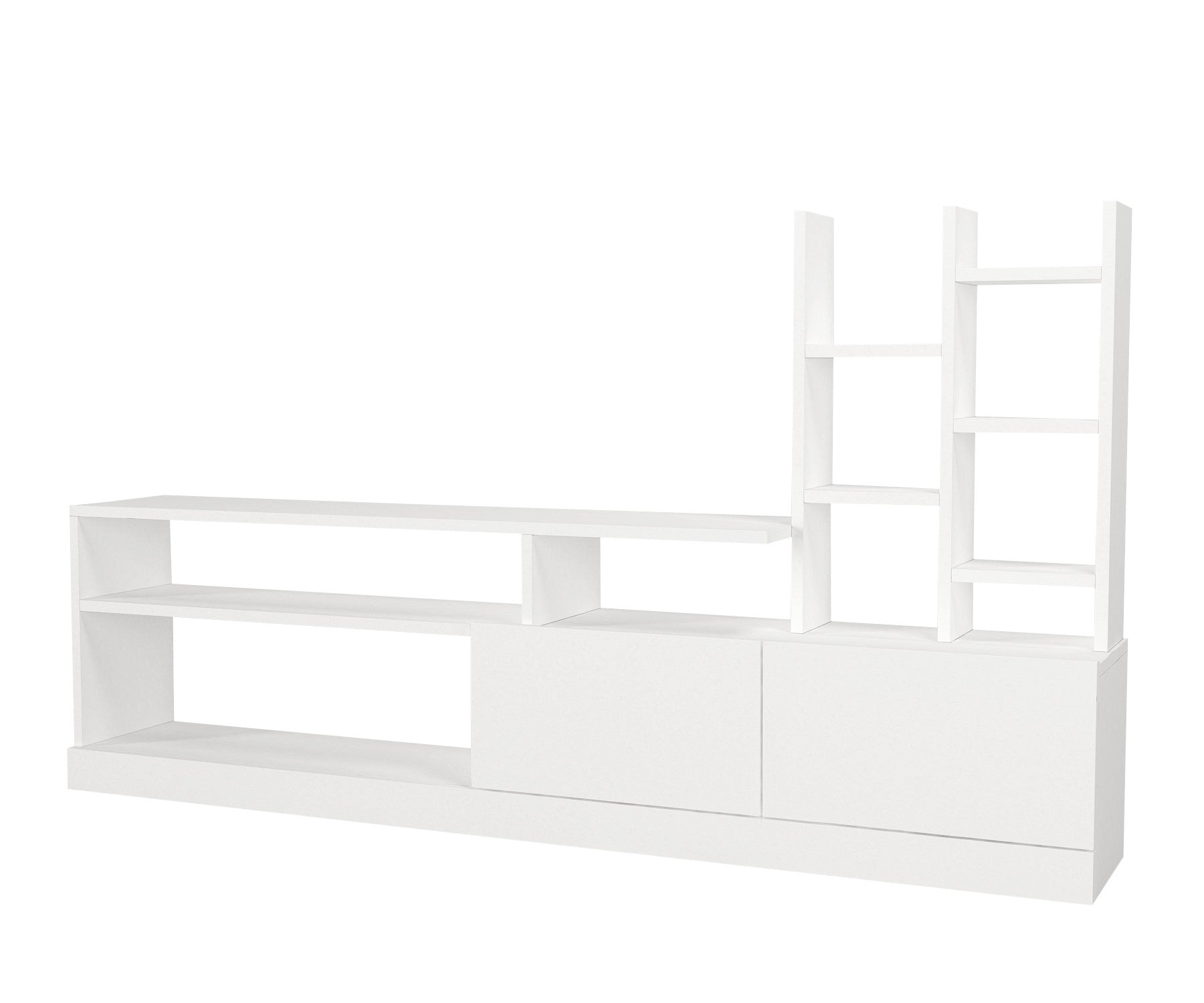 Dolunay - White in Weiss präsentiert im Onlineshop von KAQTU Design AG. TV-Möbel ist von Hanah Home